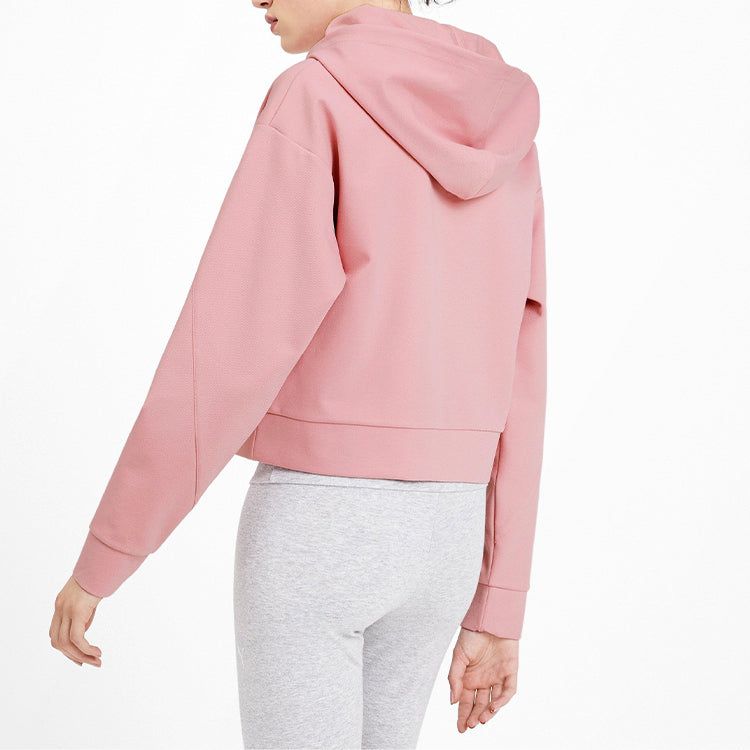 (WMNS) Puma Classic Logo Hoodie 'Pink' 581074-14 sold by KicksCrew product image thumbnail 4