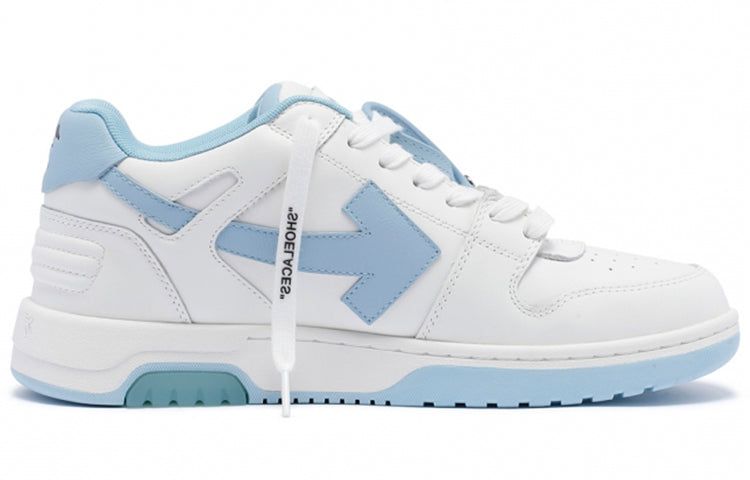 Off-White Out Of Office Leather Sneaker 'White Blue' OMIA189C99LEA0010145 sold by KicksCrew product image thumbnail 2