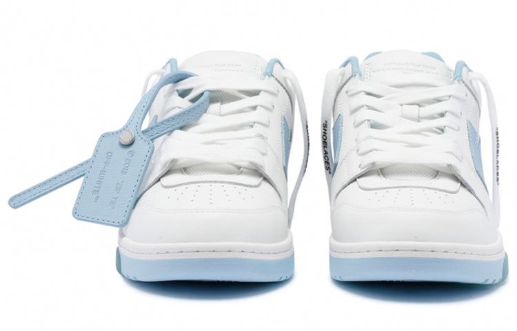 Off-White Out Of Office Leather Sneaker 'White Blue' OMIA189C99LEA0010145 sold by KicksCrew product image thumbnail 3