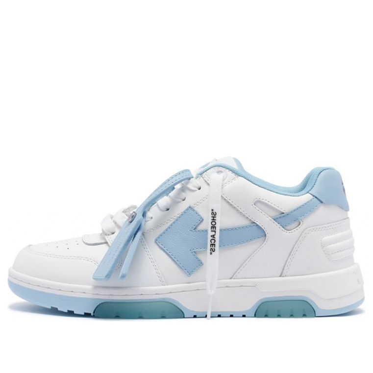 Off-White Out Of Office Leather Sneaker 'White Blue' OMIA189C99LEA0010145 sold by KicksCrew
