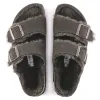 Birkenstock Arizona Shearling Suede Leather Narrow Fit Sandals 'Mocha' 1020528 sold by KicksCrew