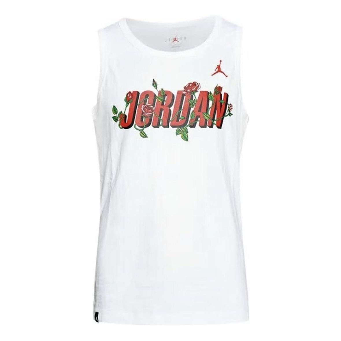 Air Jordan Sorry Tank Top 'White' DR1417-100 sold by KicksCrew
