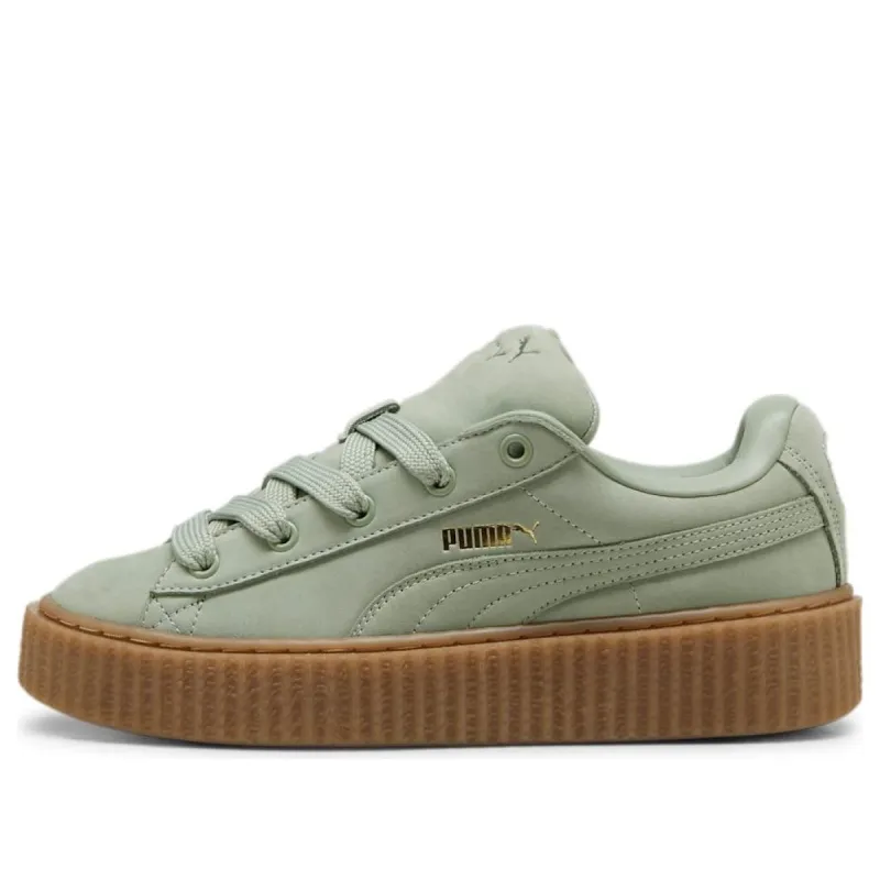 (WMNS) PUMA x Fenty Creeper Phatty 'Earth Tone Pack - Green Fog' 399865-02 sold by KicksCrew