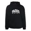 Balenciaga Cities Paris Hoodie Wide Fit 'Black White' 674986TLVL81070 sold by KicksCrew
