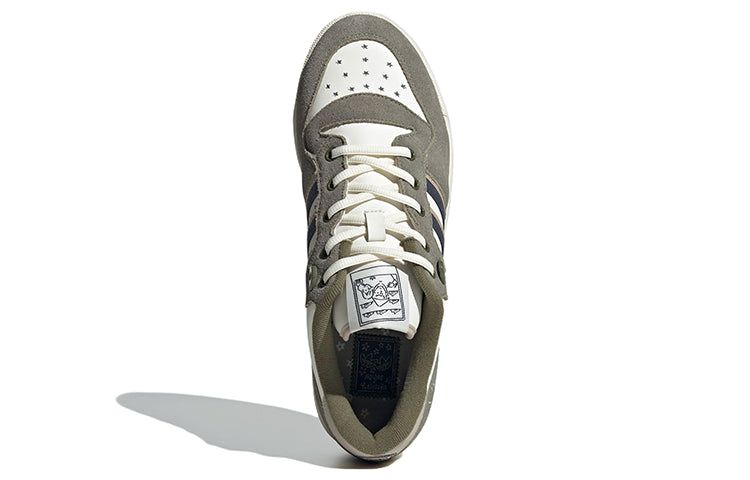 Adidas Originals Rivalry Low Shoes 'Core White Grey Green' IG3849 sold by KicksCrew product image thumbnail 5
