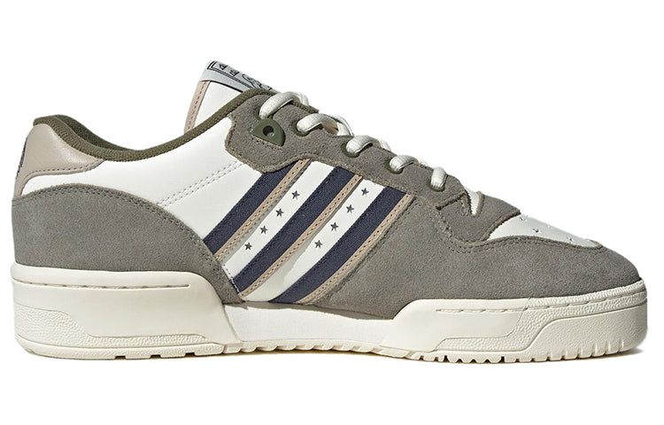 Adidas Originals Rivalry Low Shoes 'Core White Grey Green' IG3849 sold by KicksCrew product image thumbnail 2