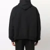 Balenciaga Cities Paris Hoodie Wide Fit 'Black White' 674986TLVL81070 sold by KicksCrew
