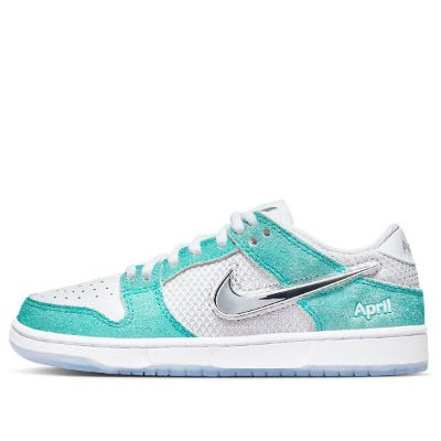 (PS) Nike x April Skateboards SB Dunk Low 'Turbo Green' FZ6106-300 sold by KicksCrew