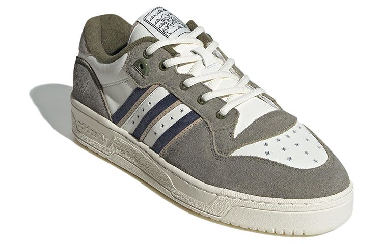 Adidas Originals Rivalry Low Shoes 'Core White Grey Green' IG3849 sold by KicksCrew product image thumbnail 3