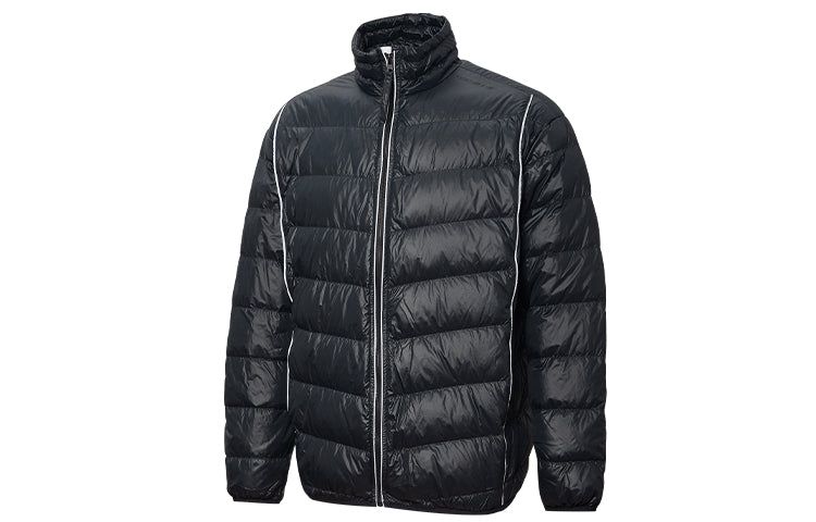 Converse Stand Collar Light Puffer Jacket 'Black' 10020671-A03 sold by KicksCrew product image thumbnail 2