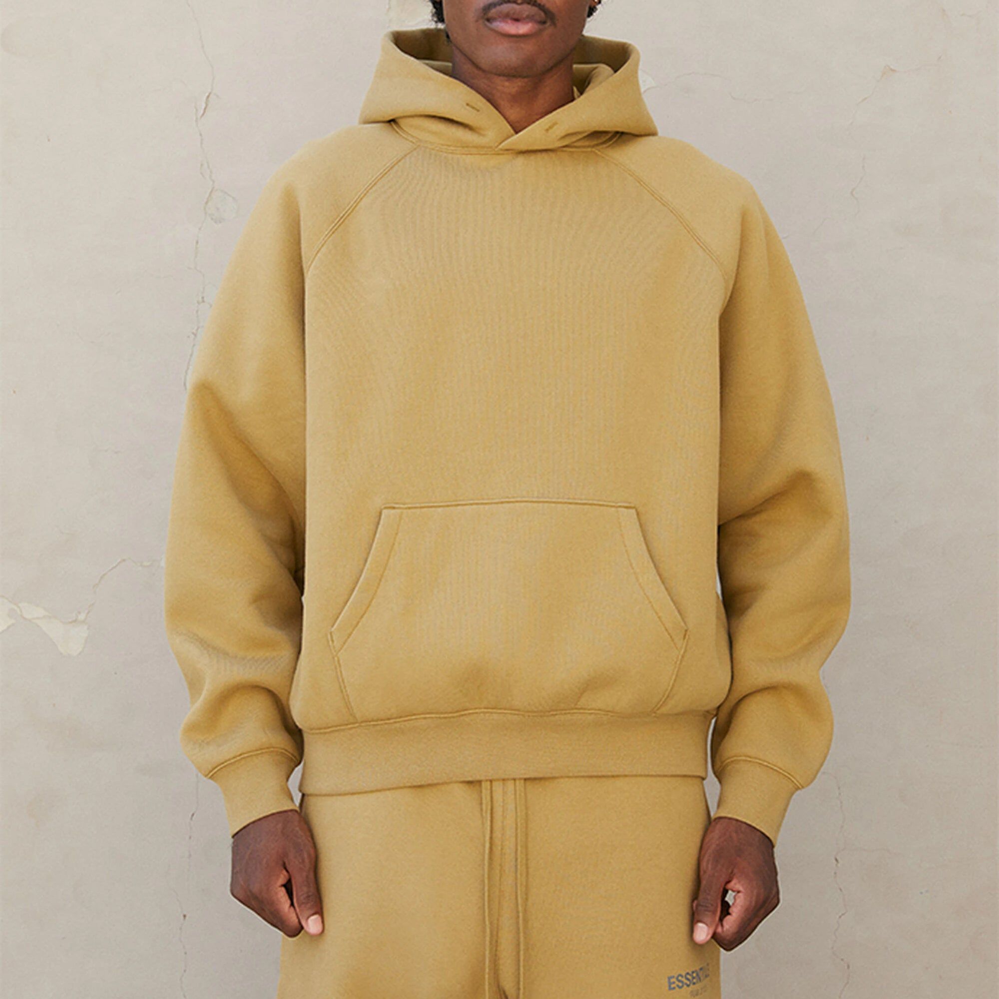 Fear of God Essentials FW21 Pullover Logo Hoodie 'Amber' FOG-FW21-003 sold by KicksCrew product image thumbnail 3