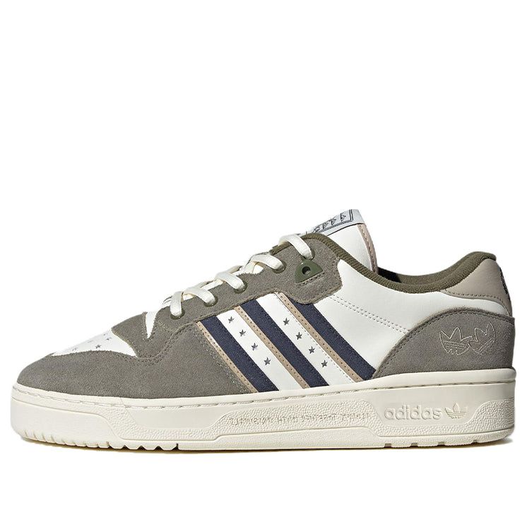 Adidas Originals Rivalry Low Shoes 'Core White Grey Green' IG3849 sold by KicksCrew