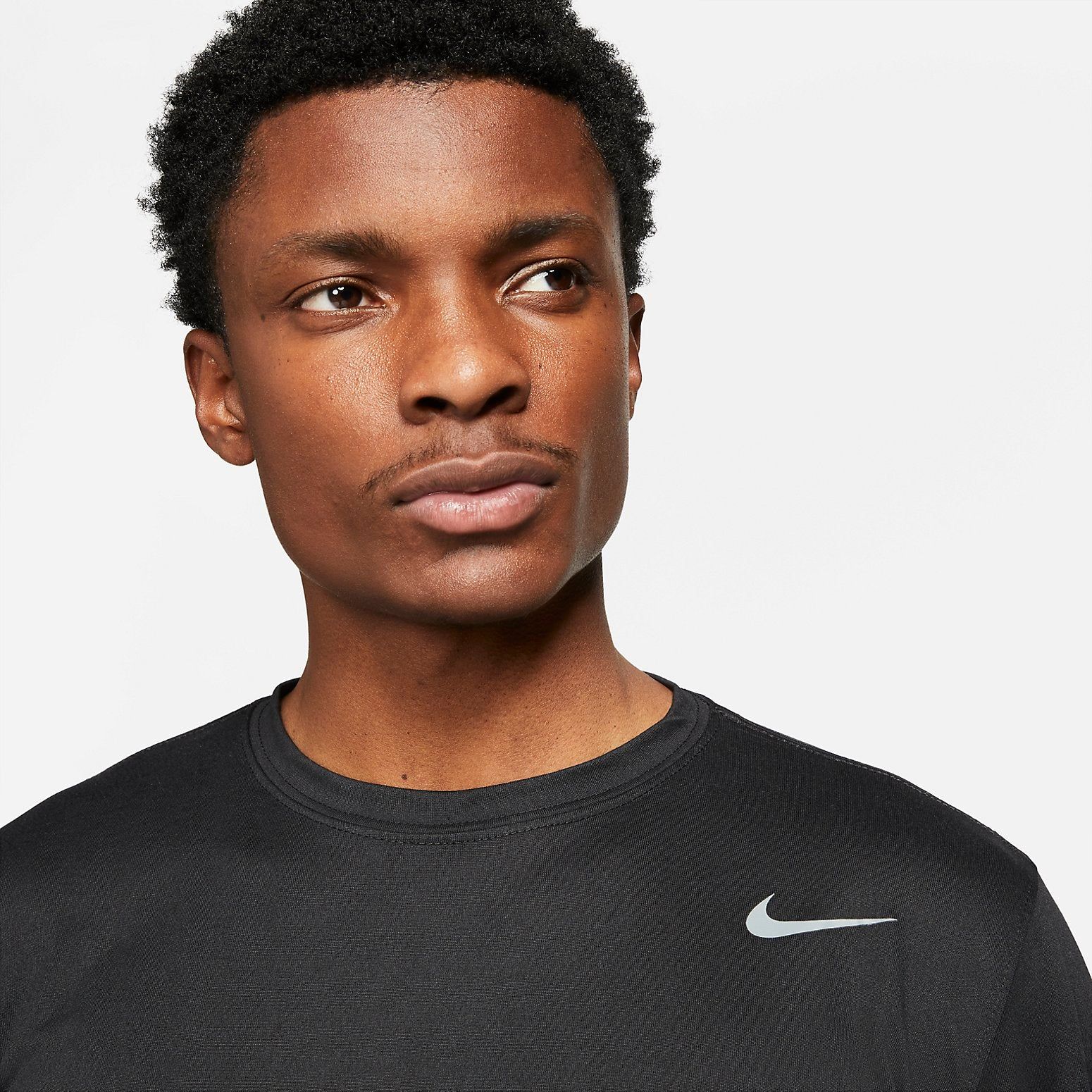 Nike Team Legend Long Sleeve Training Tee 'Black' 727980-010 sold by KicksCrew product image thumbnail 3