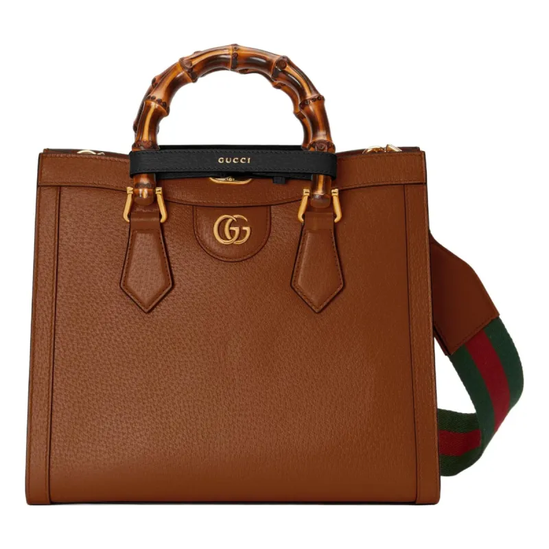 (WMNS) Gucci Diana Small Tote Bag 'Brown' 702721-U3ZDT-2185 sold by KicksCrew