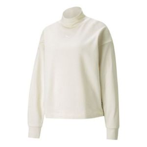 (WMNS) Puma Long Sleeve Sweater 'White' 847686-73 sold by KicksCrew