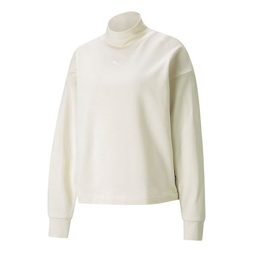 (WMNS) Puma Long Sleeve Sweater 'White' 847686-73 sold by KicksCrew
