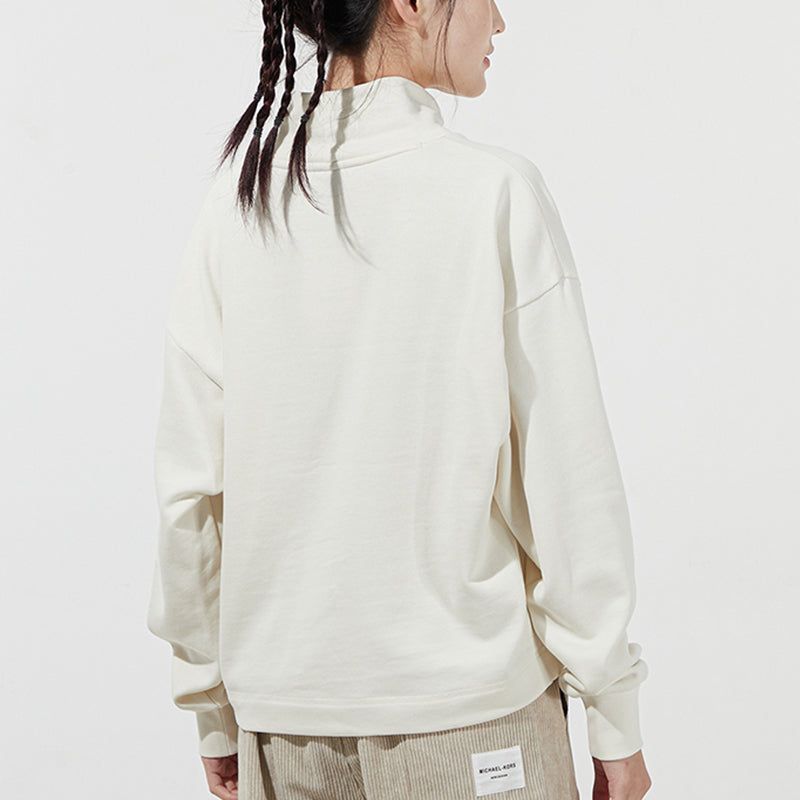 (WMNS) Puma Long Sleeve Sweater 'White' 847686-73 sold by KicksCrew product image thumbnail 4