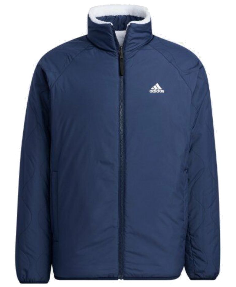 adidas Originals Midnight Fleece Sherpa Reversible Jacket 'White Navy' H23092 sold by KicksCrew product image thumbnail 3