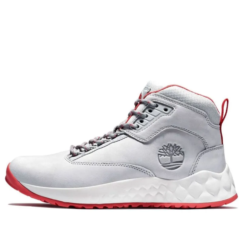 (WMNS) Timberland Solar Wave Mid hiking boots 'Grey' A2BQ7M29 sold by KicksCrew