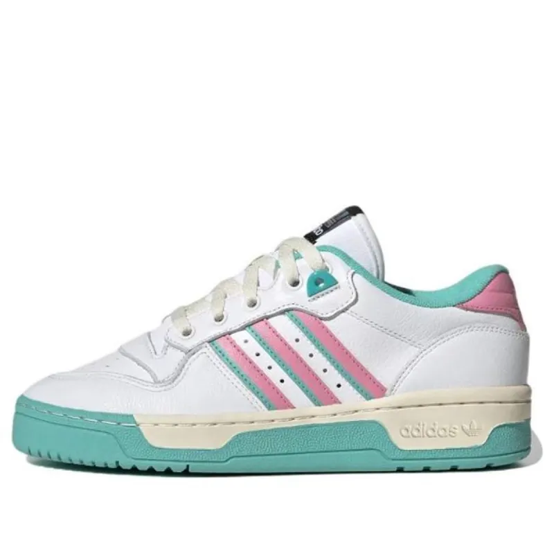 Adidas Originals Rivalry Low 'White Pink Green' HQ6877 sold by KicksCrew