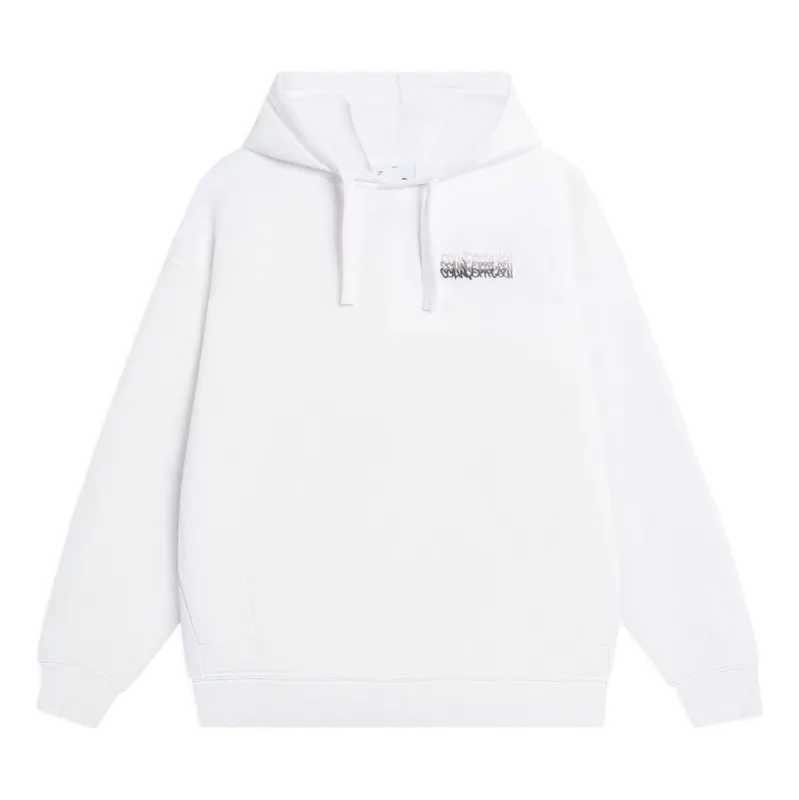 Li-Ning Counterflow Graphic Hoodie 'White' AWDSI27-1 sold by KicksCrew