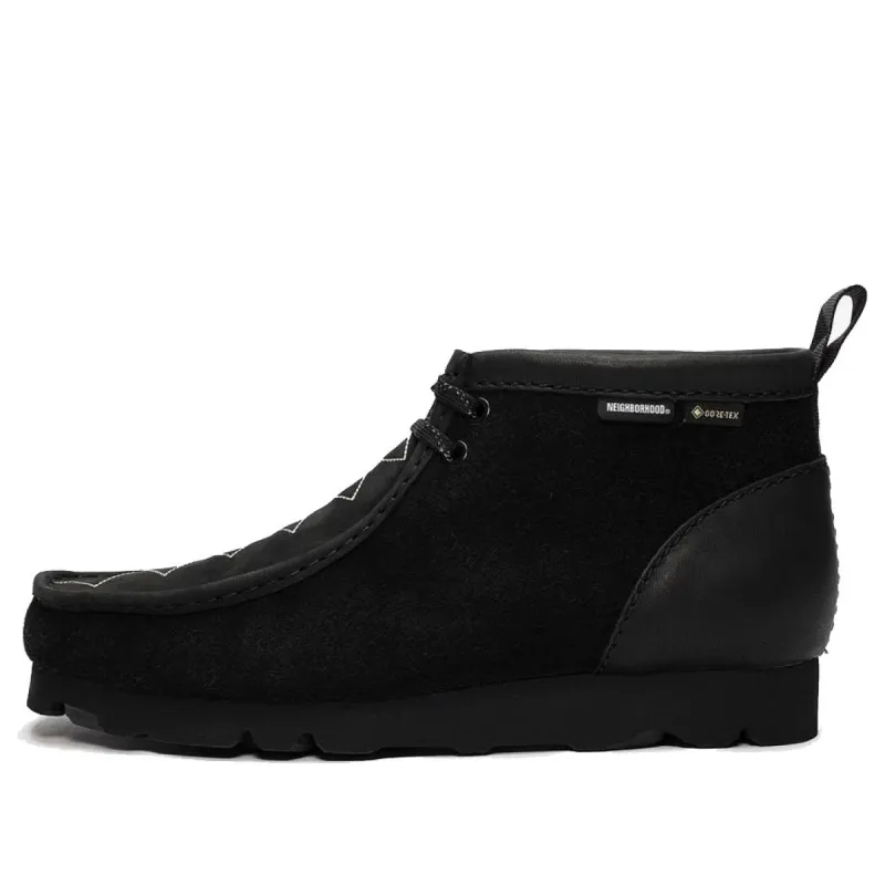 Clarks x Neighborhood Wallabee Boots GTX 'Black Combi Suede' 26166768 sold by KicksCrew