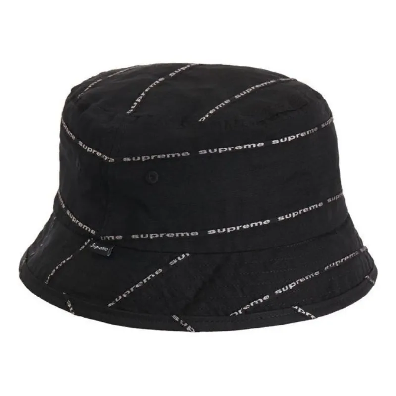 Supreme Jacquard Linen Crusher 'Black White' SUP-SS20-214 sold by KicksCrew