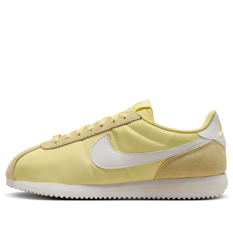 (WMNS) Nike Cortez TXT 'Soft Yellow' HJ3845-799 sold by KicksCrew