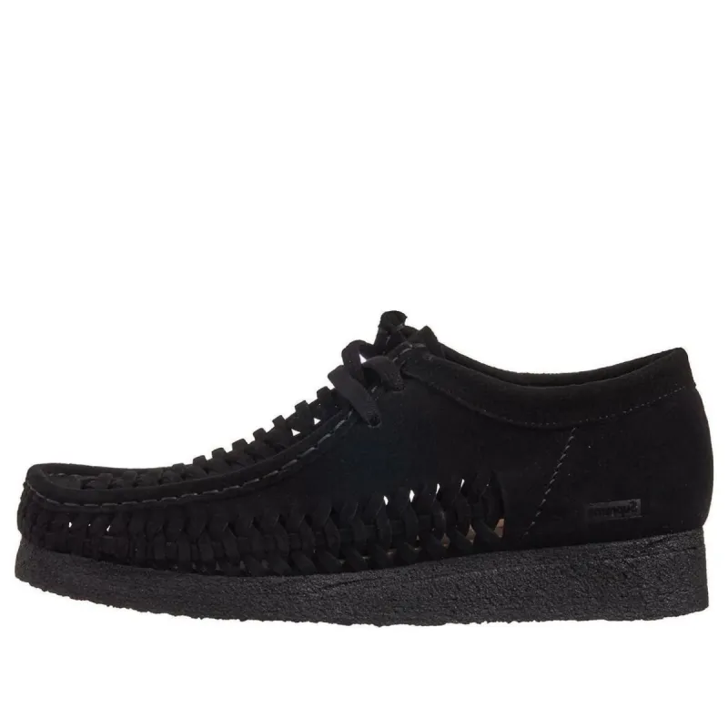 Clarks x Supreme Woven Wallabee 'Black' 26160851 sold by KicksCrew