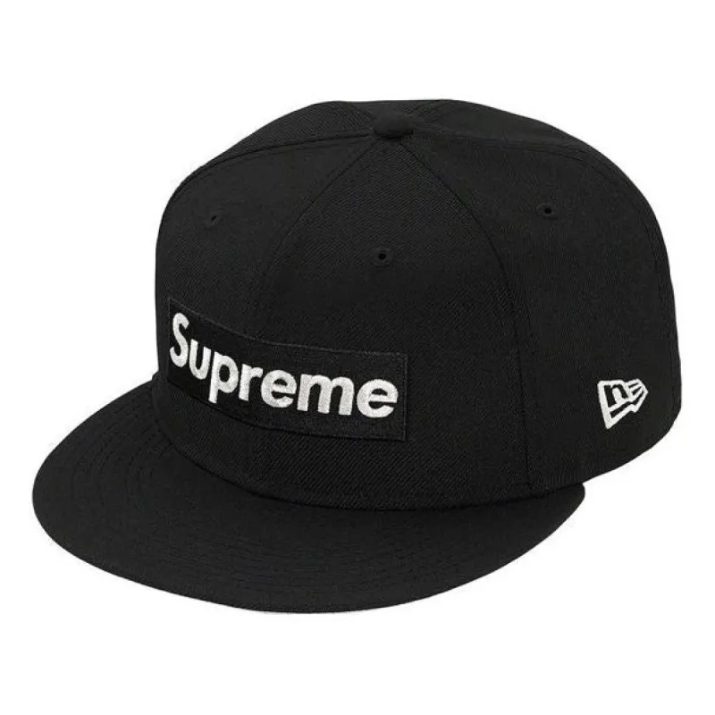 Supreme $1M Metallic Box Logo New Era 'Black White' SUP-SS20-090 sold by KicksCrew