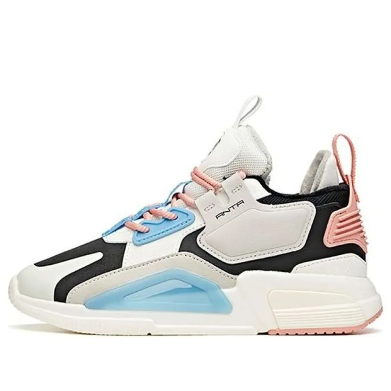 (WMNS) ANTA Life Series Low Top 'White Black Blue Red' 122048984-6 sold by KicksCrew