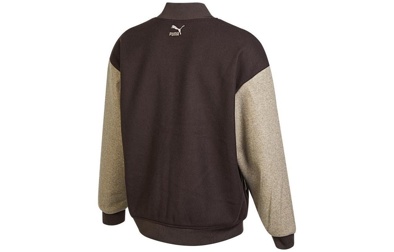 Puma Team Bomber Jacket 'Brown' 539749-92 sold by KicksCrew product image thumbnail 2