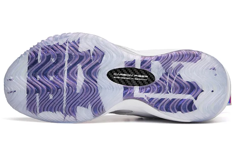 ANTA Shock Wave 3 Basketball Shoes 'White Purple' 112131601
