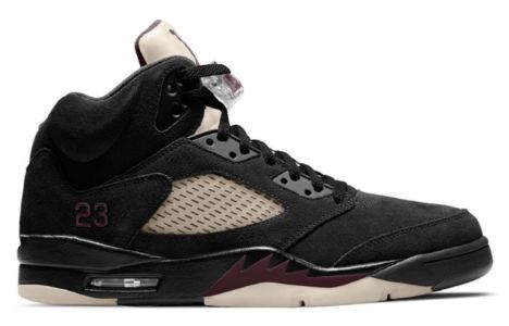 Air Jordan 5 Retro SP x A Ma Manire 'Black' FD1330-001 sold by KicksCrew