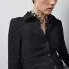 (WMNS) Gucci GG Crinkle Viscose Shirt 'Black' 771806-ZAPF8-1000 sold by KicksCrew