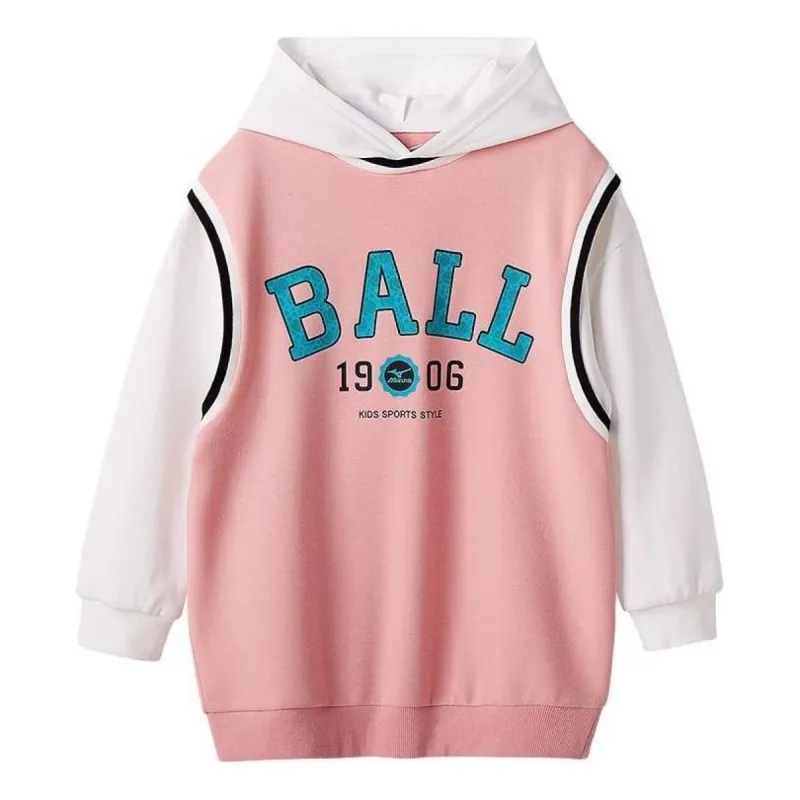 (GS) Mizuno Long Sleeve T-shirt 'Pink' 32CA2471 sold by KicksCrew