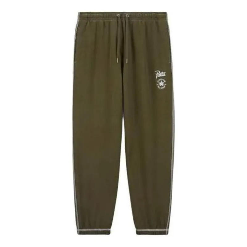 Converse x Patta Gold Standard Pant 'Utility Green Heather' 10026930-316 sold by KicksCrew