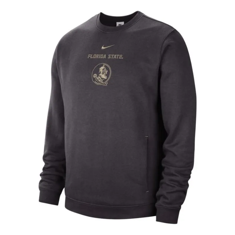 Nike College Club Fleece Sweatshirt 'Florida State' DR2983-045 sold by KicksCrew
