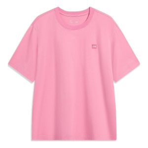 Li-Ning Small Logo T-shirt 'Pink' AHST561-8 sold by KicksCrew