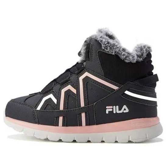 (PS) FILA Ankle Boot 'Black Pink' K54G142960PNP sold by KicksCrew