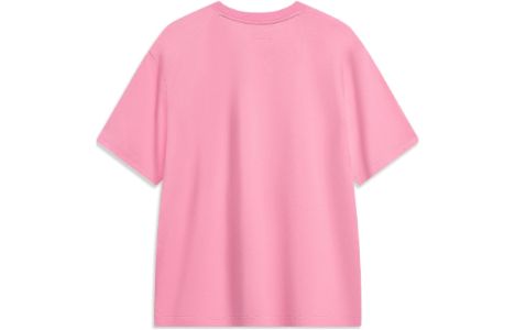 Li-Ning Small Logo T-shirt 'Pink' AHST561-8 sold by KicksCrew