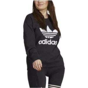 (WMNS) adidas Trefoil Crew Sweatshirt 'Black' IB7431 sold by KicksCrew