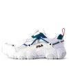 (GS) FILA Fluid Sneakers 'White Grey Teal' K15B211113FWS sold by KicksCrew