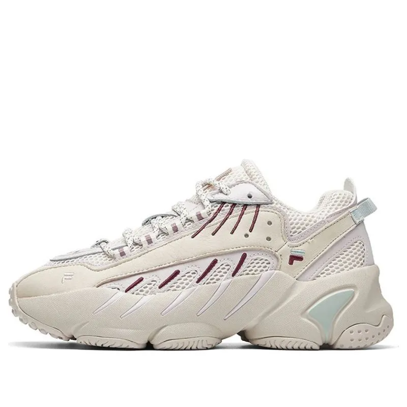 (WMNS) FILA FUSION ADE Marathon Running Shoes 'Beige White' T12W011108FPG sold by KicksCrew