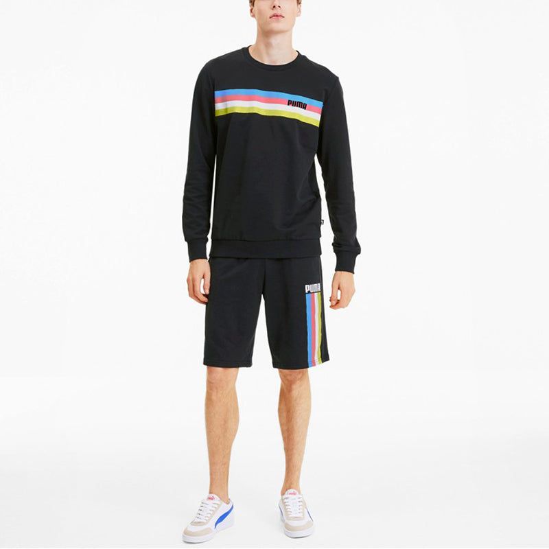Puma Regular Crewneck Sweaters 'Black' 585056-01 sold by KicksCrew product image thumbnail 3