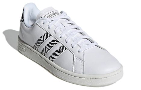 (WMNS) Adidas Grand Court Shoes 'Zebra' GZ0150 sold by KicksCrew