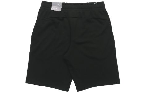 Puma Amplified Big Logo Shorts 'Black White' 588675-01 sold by KicksCrew