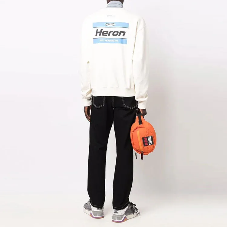 HERON PRESTON FW21 Heron Print Sweatshirt 'Off White' HMBA016F21JER003-0440 sold by KicksCrew product image thumbnail 2