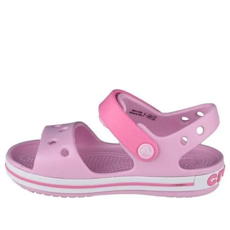 (GS) Crocs Crocband Sandals 'Pink' 12856-6GD sold by KicksCrew