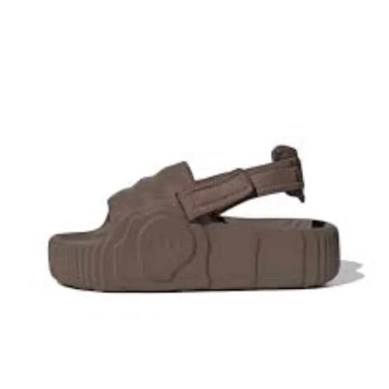 (WMNS) adidas Originals Adilette 22 XLG 'Brown' IE5648 sold by KicksCrew